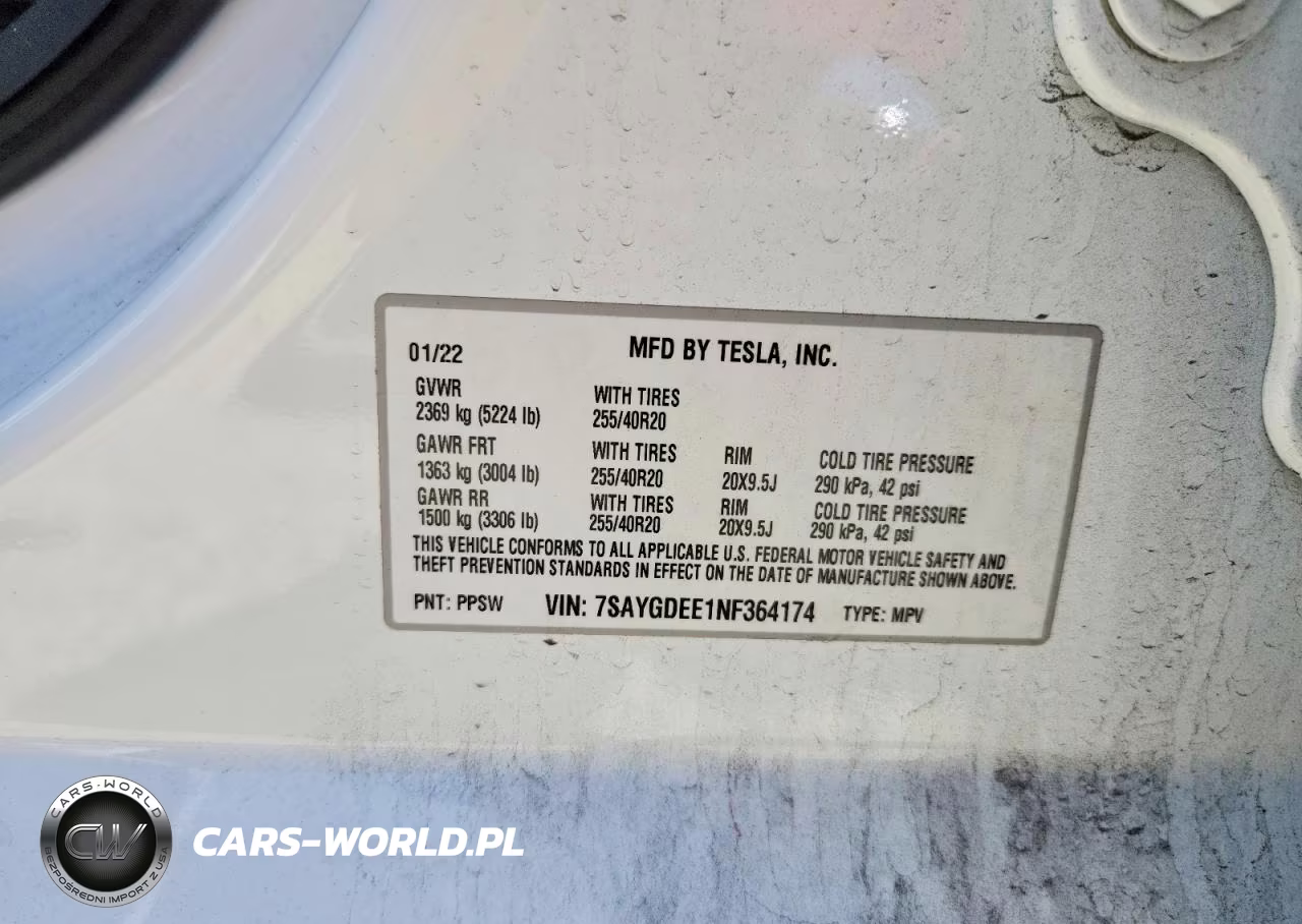 2022 Tesla Model Y VIN:7SAYGDEE1NF364174 - 13