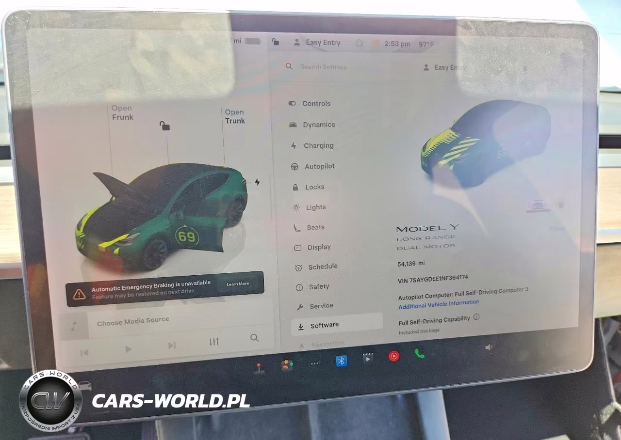 2022 Tesla Model Y VIN:7SAYGDEE1NF364174 - 9
