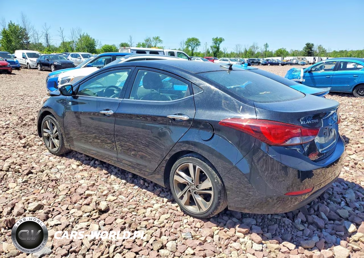 2015 Hyundai Elantra Limited VIN:5NPDH4AE7FH546978 - 2