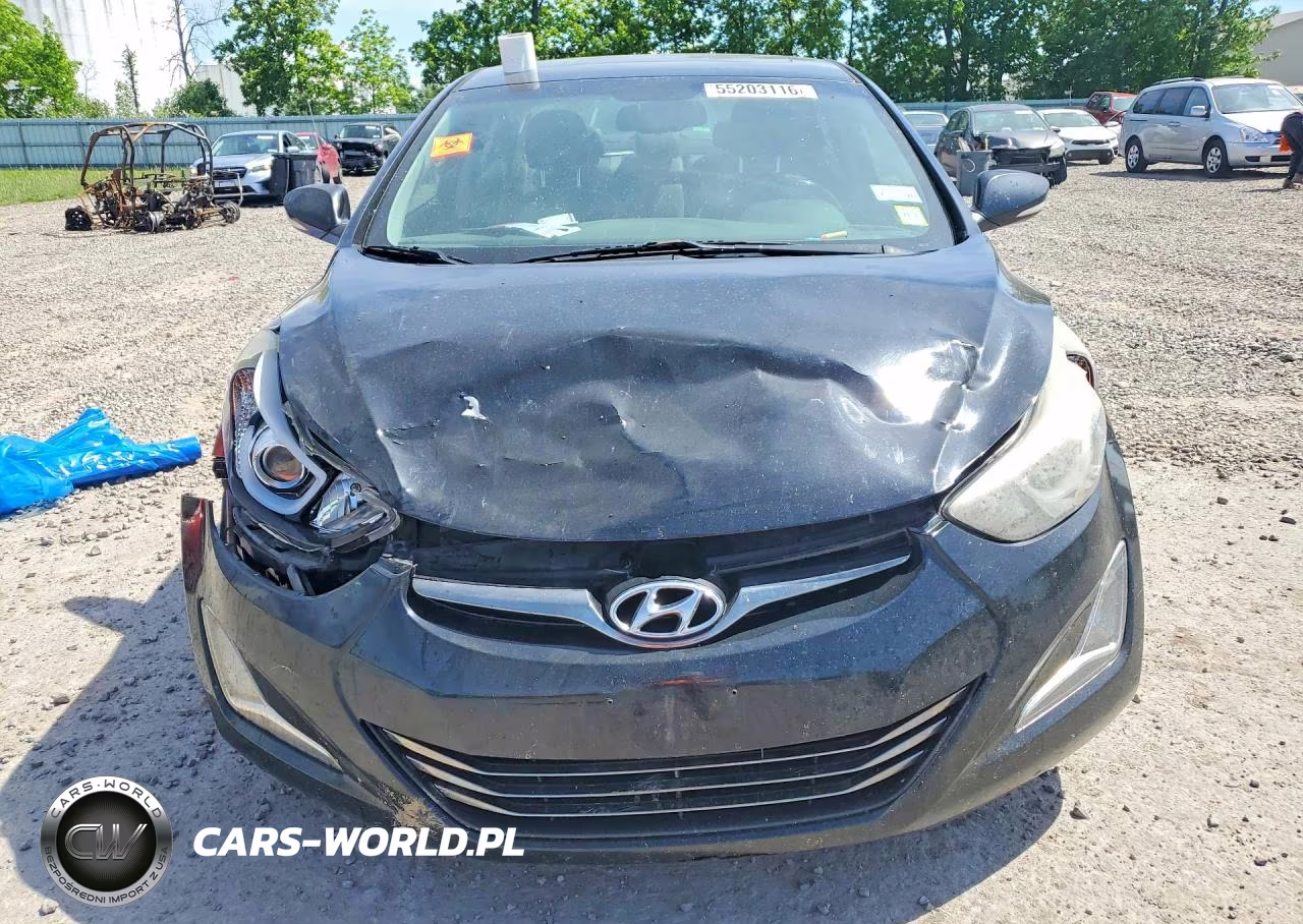 2015 Hyundai Elantra Limited VIN:5NPDH4AE7FH546978 - 5