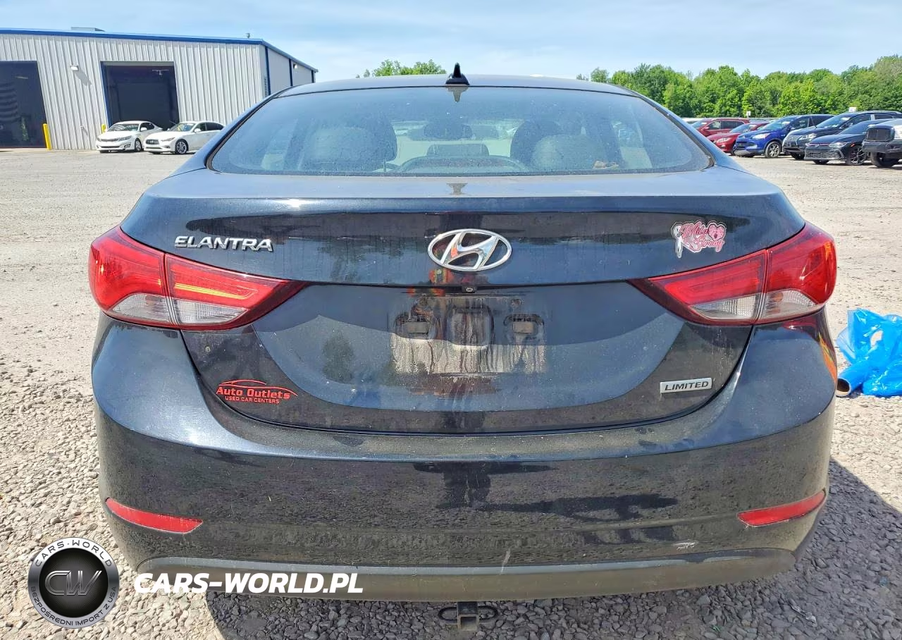 2015 Hyundai Elantra Limited VIN:5NPDH4AE7FH546978 - 6