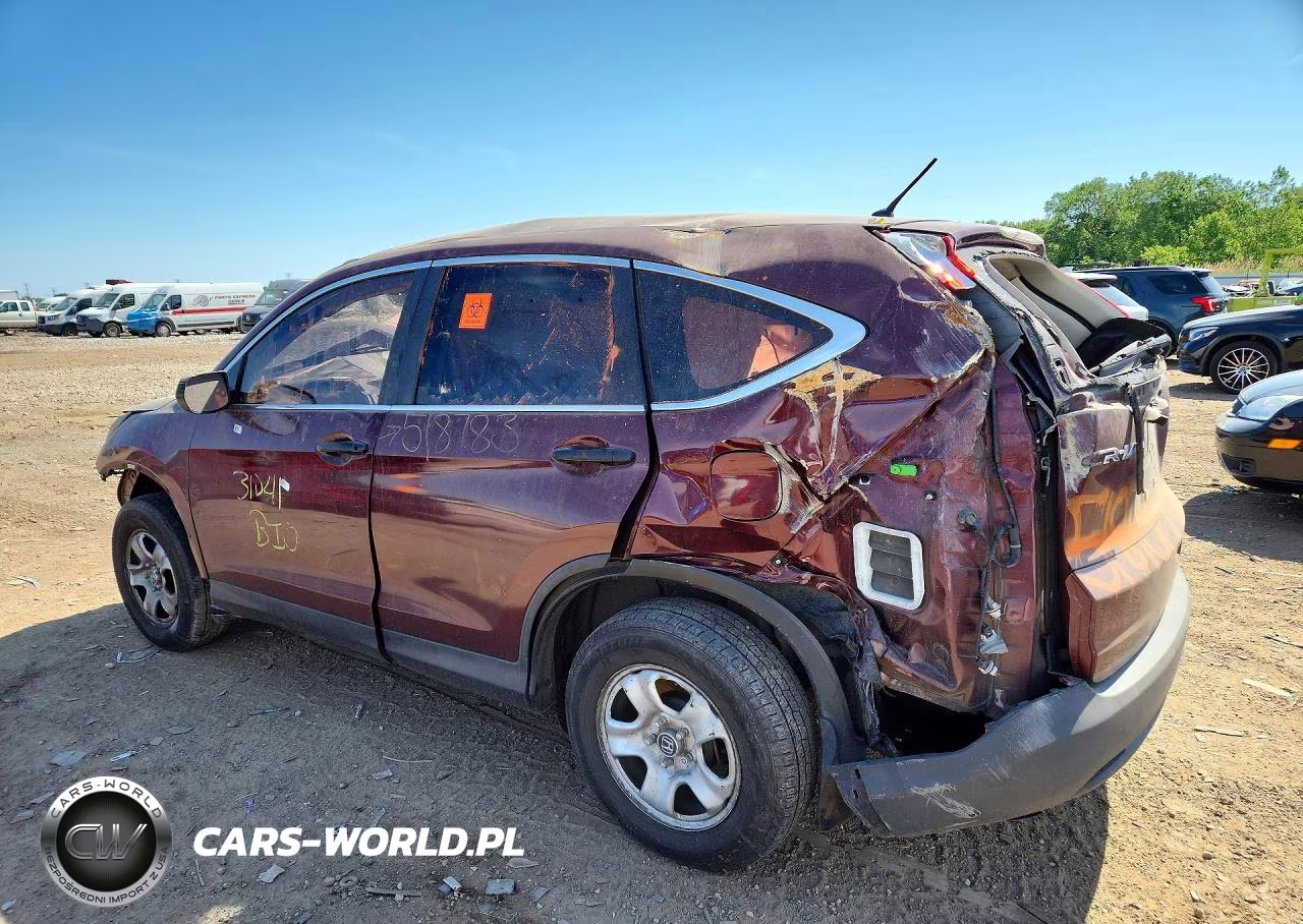 2014 Honda Cr-V Lx VIN:5J6RM4H34EL067282 - 2