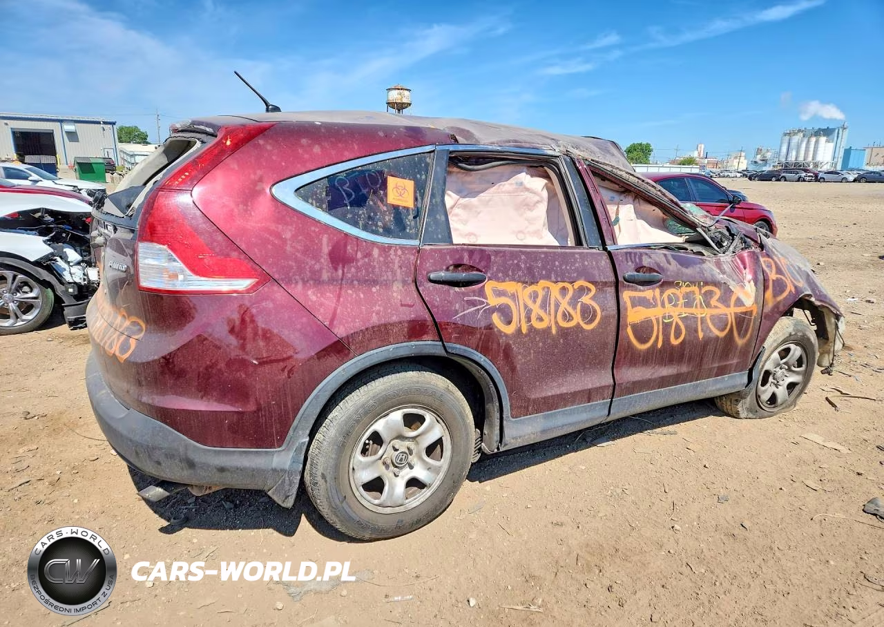 2014 Honda Cr-V Lx VIN:5J6RM4H34EL067282 - 3