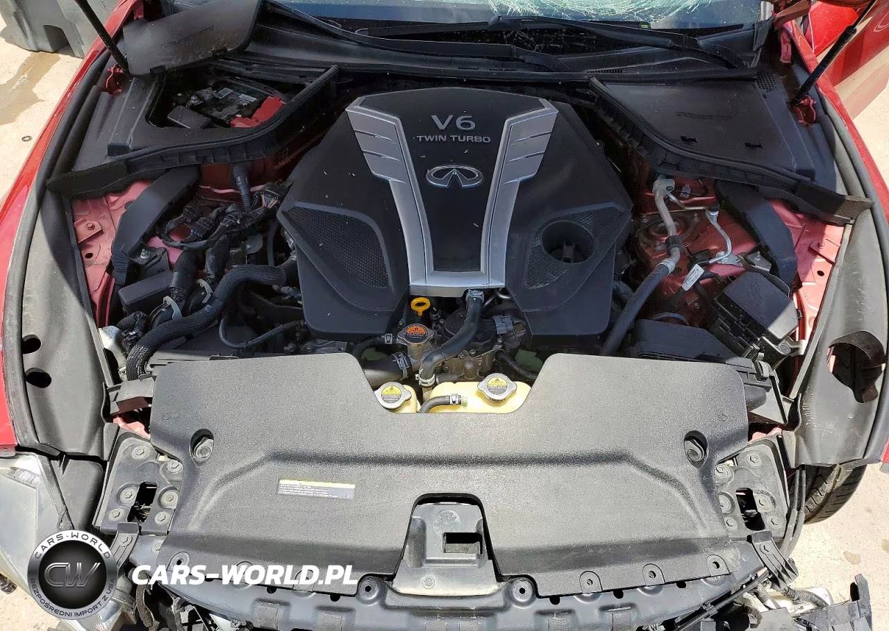 2017 Infiniti Q60 Red Sport 400 VIN:JN1FV7EK3HM610349 - 11