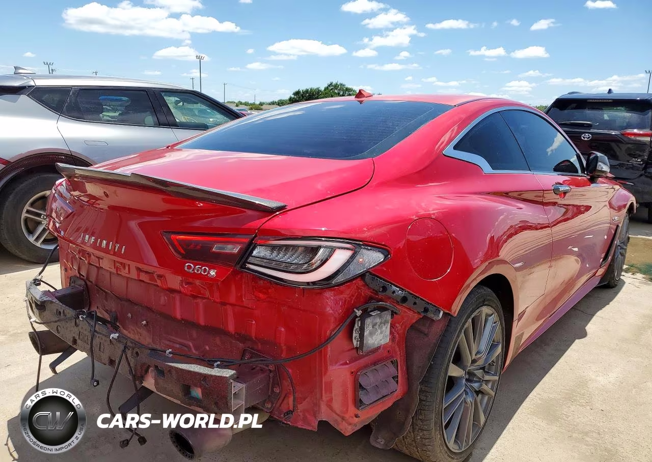 2017 Infiniti Q60 Red Sport 400 VIN:JN1FV7EK3HM610349 - 3