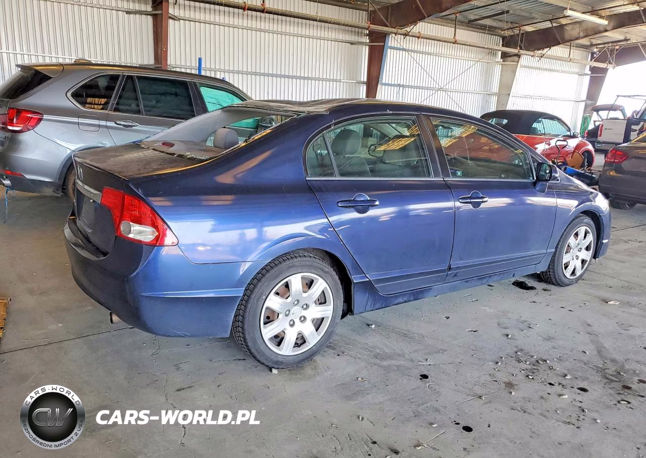 2010 Honda Civic Lx VIN:2HGFA1F52AH588143 - 3