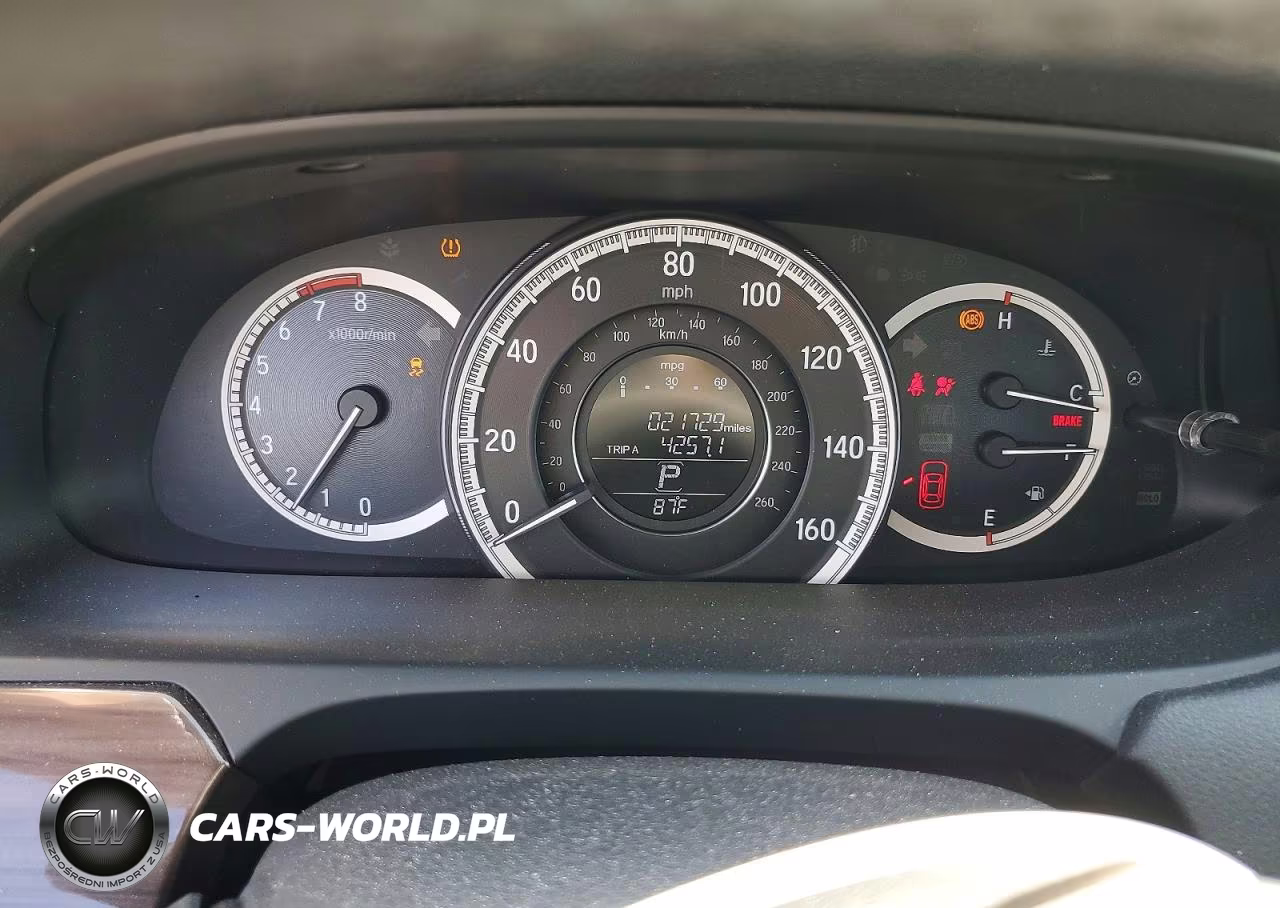 2017 Honda Accord Exl VIN:1HGCR2F81HA125883 - 9