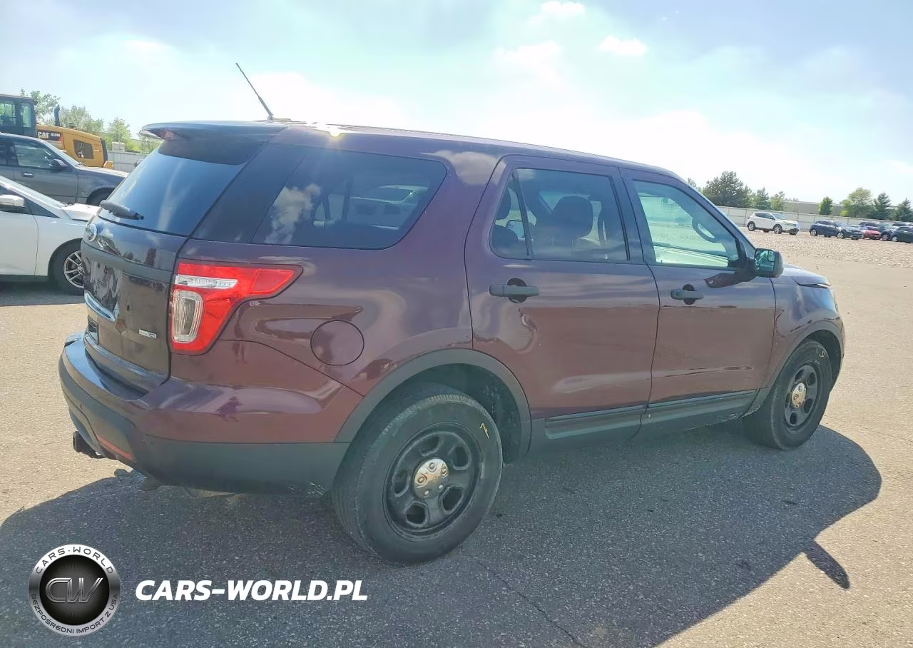 2014 Ford Explorer Police Interceptor VIN:1FM5K8AR4EGC15323 - 3