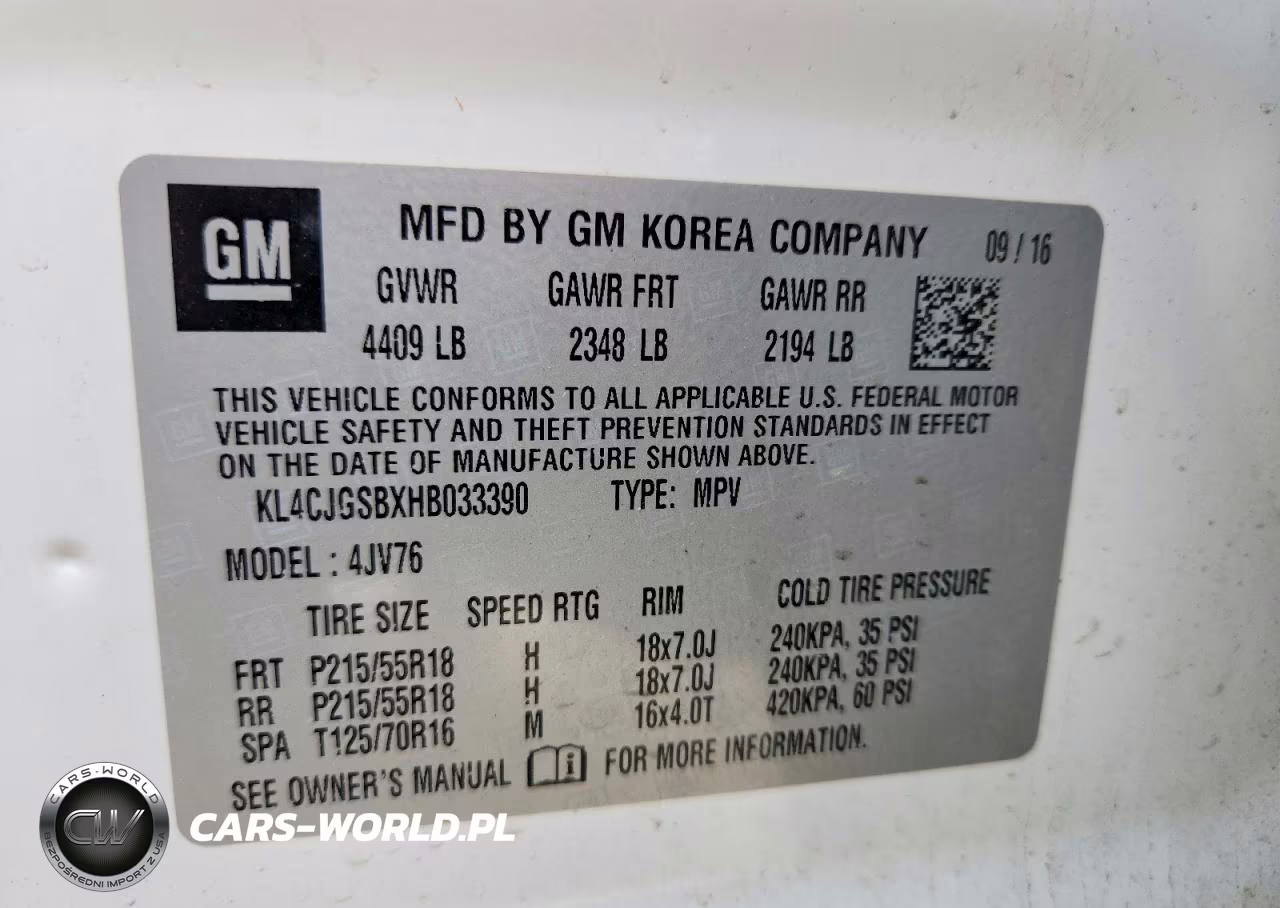 2017 Buick Encore Essence VIN:KL4CJGSBXHB033390 - 13