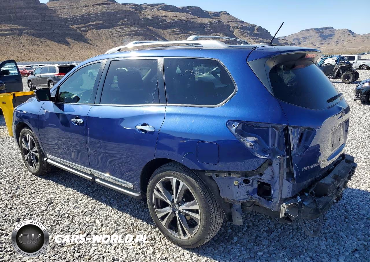 2017 Nissan Pathfinder Platinum VIN:5N1DR2MN1HC614389 - 2