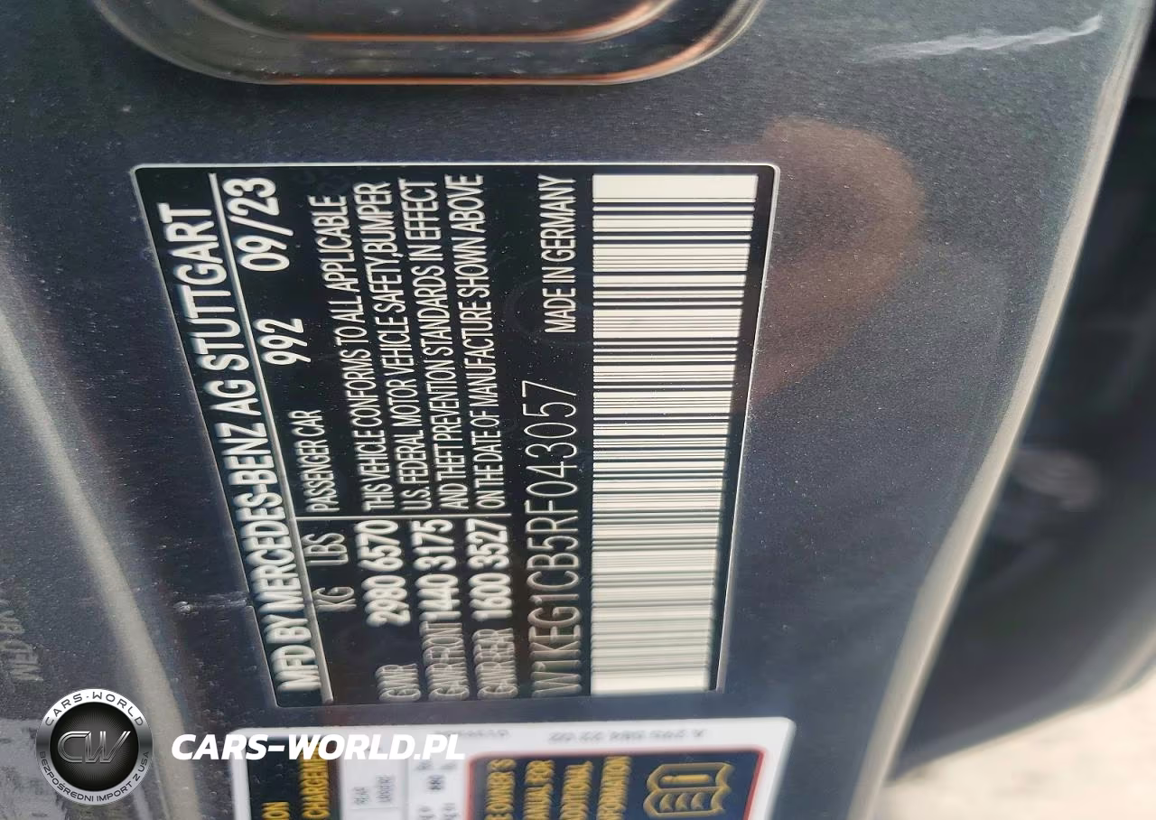 2024 Mercedes-Benz Eqe Sedan 350 4Matic VIN:W1KEG1CB5RF043057 - 12