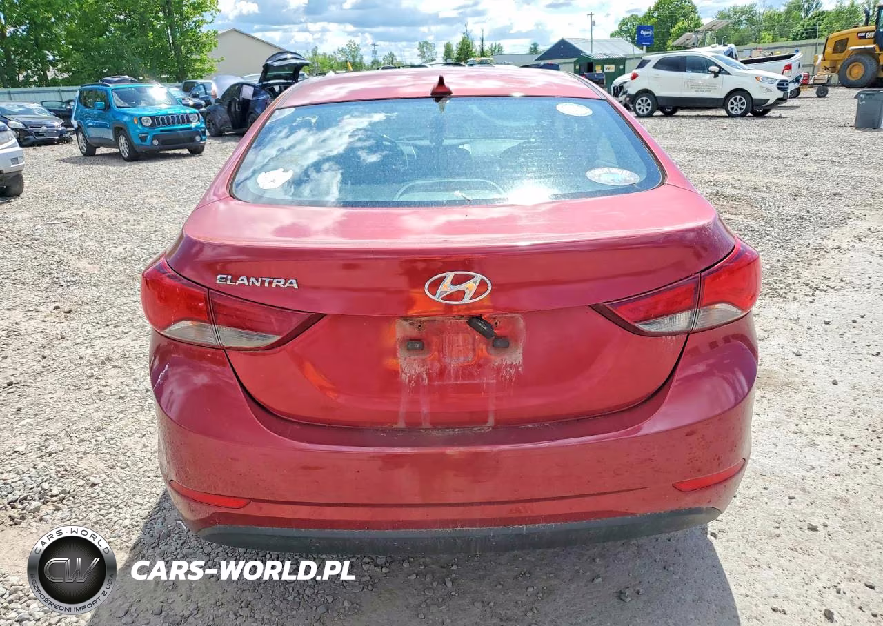 2016 Hyundai Elantra Value Edition VIN:5NPDH4AE9GH675418 - 6