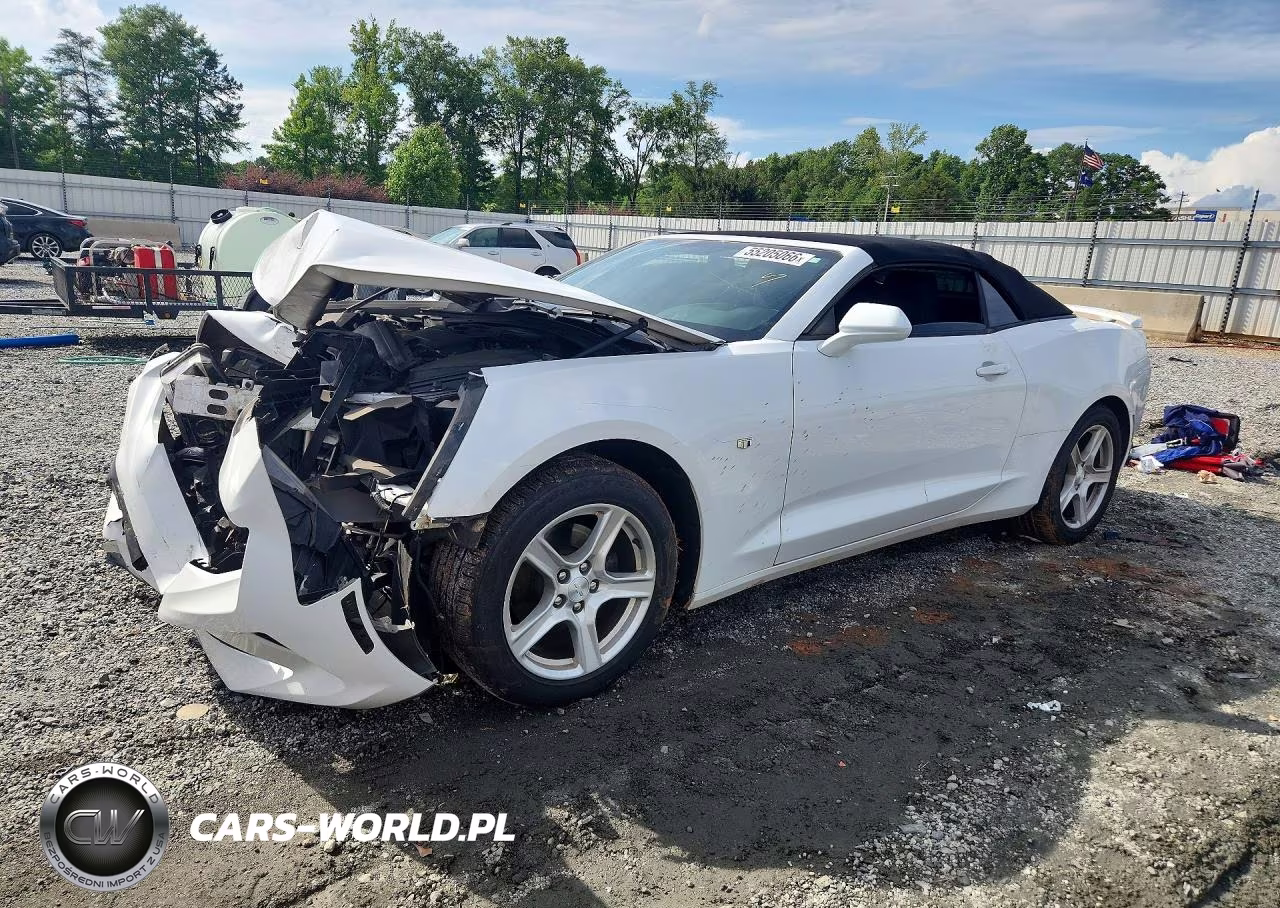 2018 Chevrolet Camaro Lt VIN:1G1FB3DX4J0161314 - 1