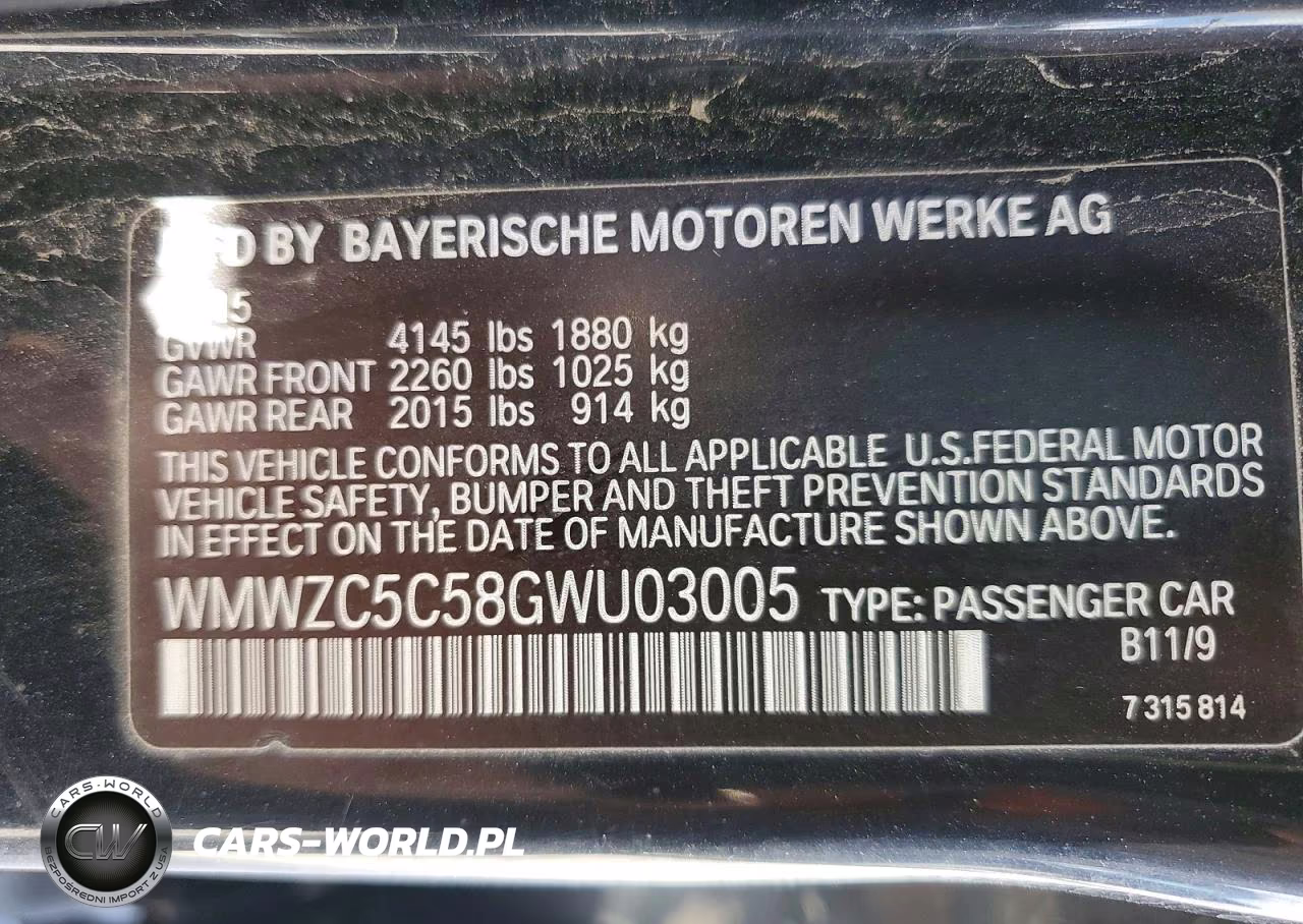 2016 Mini Cooper S Countryman VIN:WMWZC5C58GWU03005 - 12