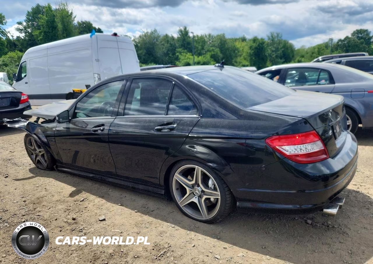 2010 Mercedes-Benz C 63 Amg VIN:WDDGF7HB6AF429434 - 2