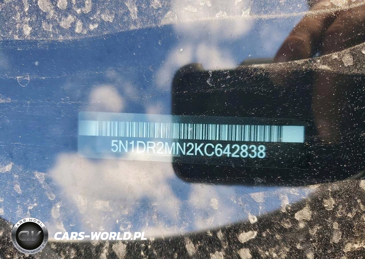 2019 Nissan Pathfinder Sl VIN:5N1DR2MN2KC642838 - 13