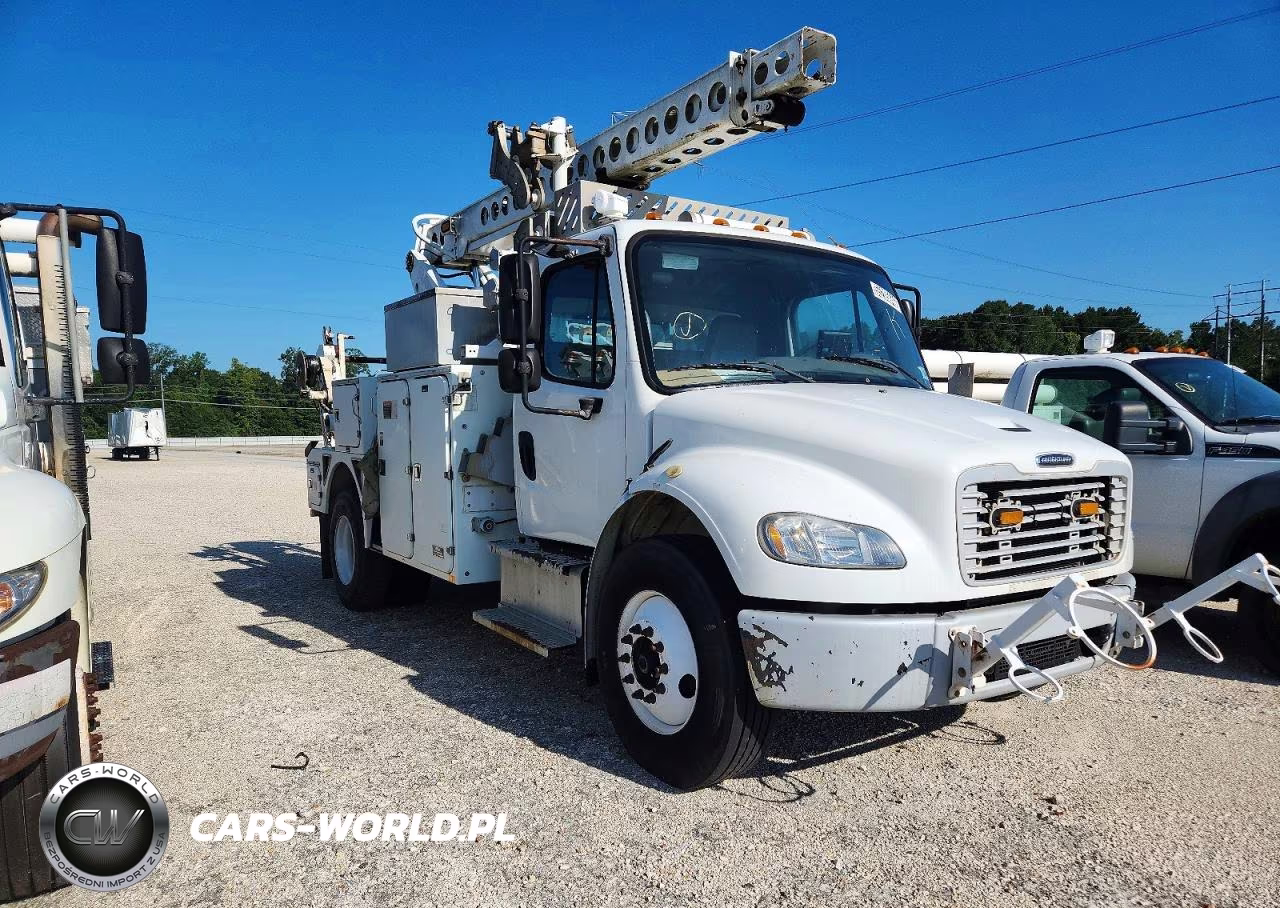 2014 Freightliner Business Class M2 Cable Placer Bucket Truck