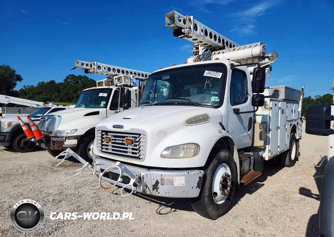 2014 Freightliner Business Class M2 Cable Placer Bucket Truck VIN:1FVACXDT7EHFM5119 - 2
