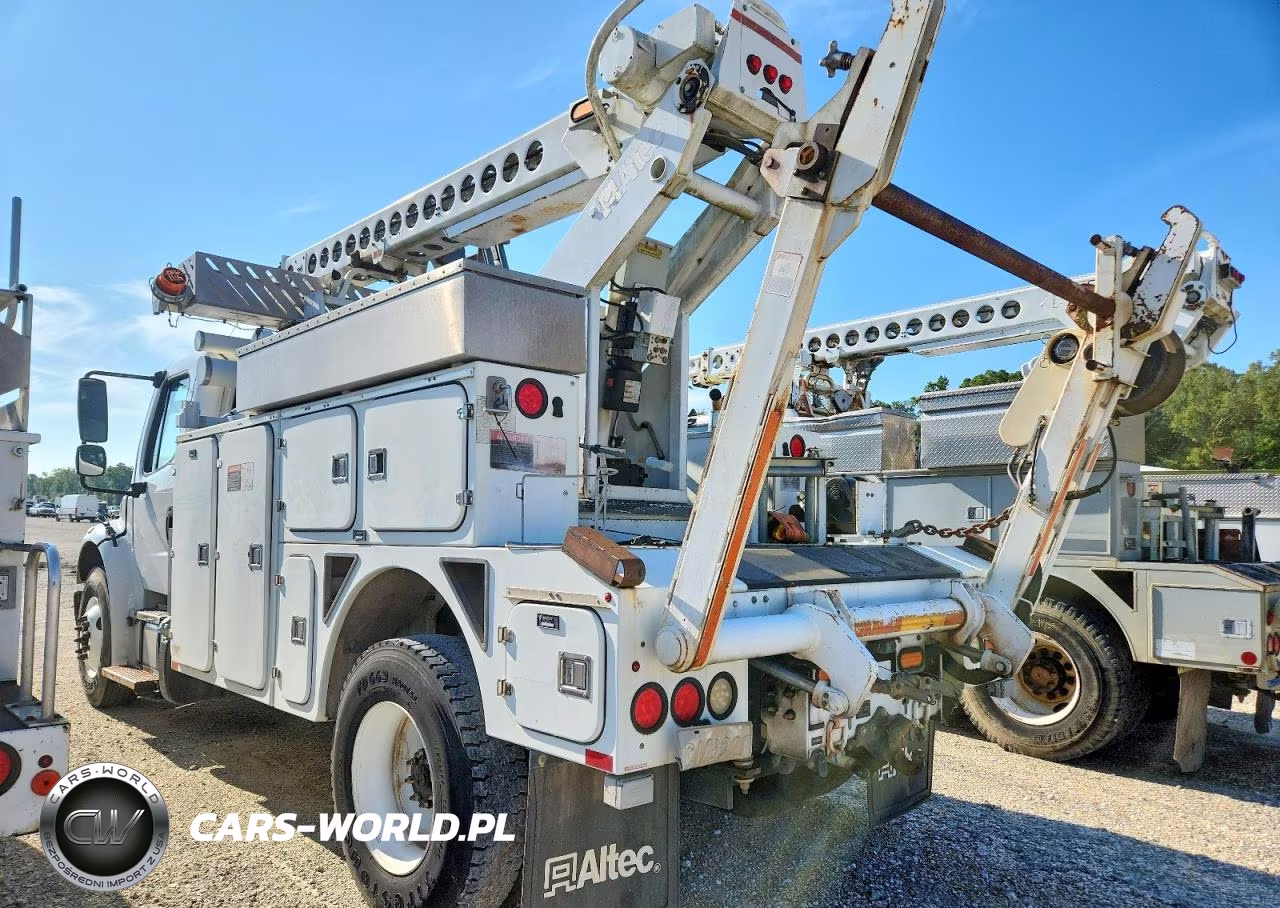 2014 Freightliner Business Class M2 Cable Placer Bucket Truck VIN:1FVACXDT7EHFM5119 - 3