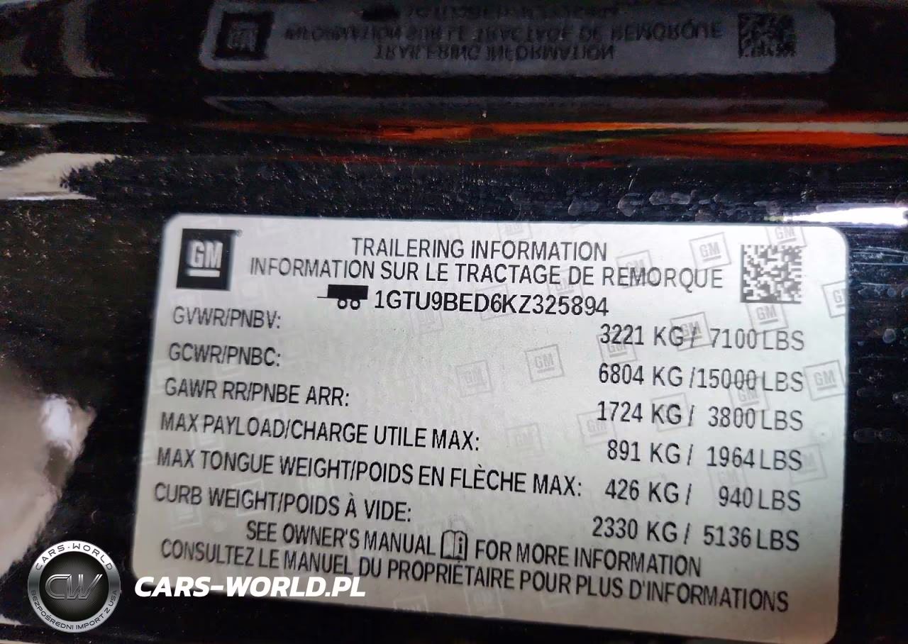 2019 GMC Sierra K1500 Sle VIN:1GTU9BED6KZ325894 - 12