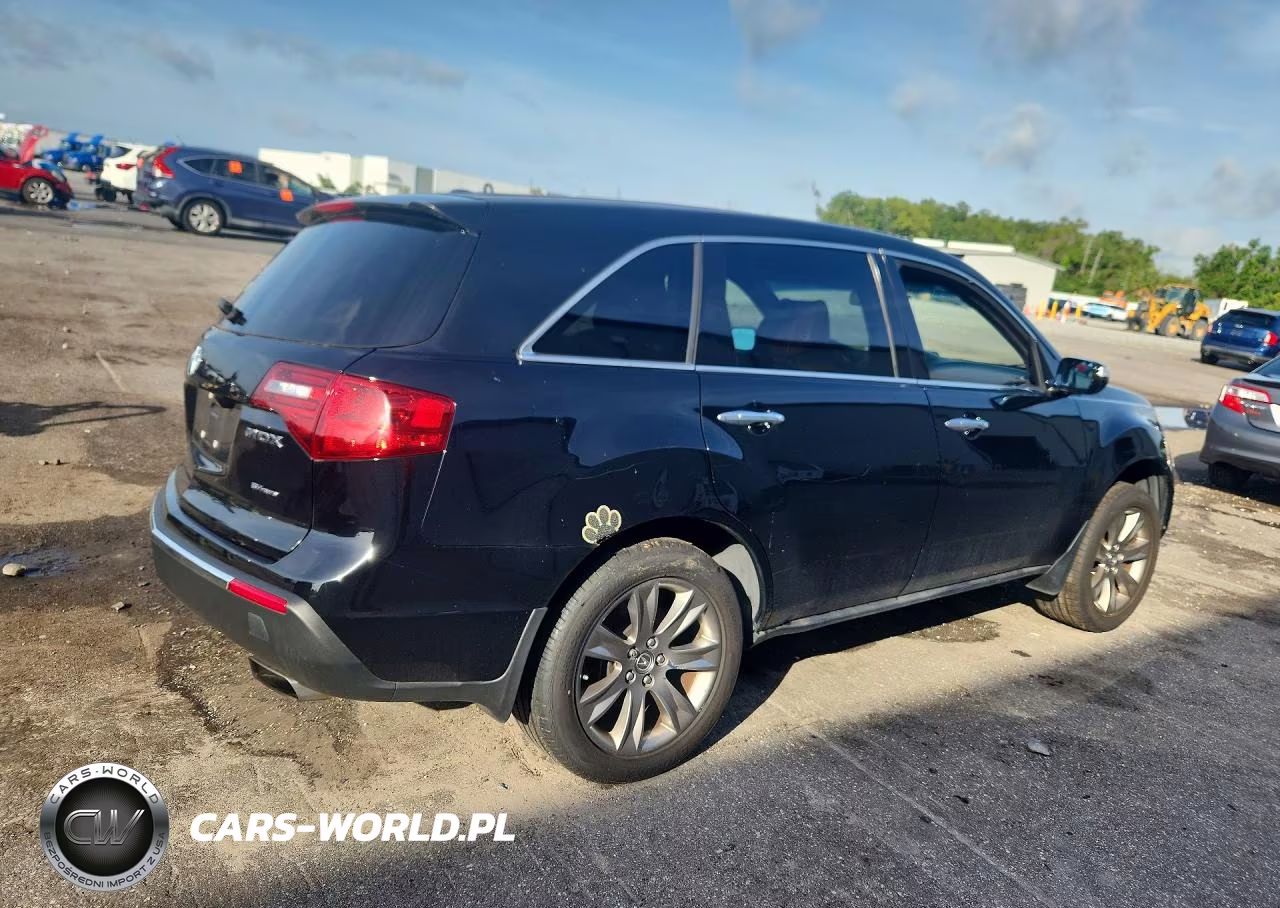 2010 Acura Mdx Advance VIN:2HNYD2H56AH526563 - 3