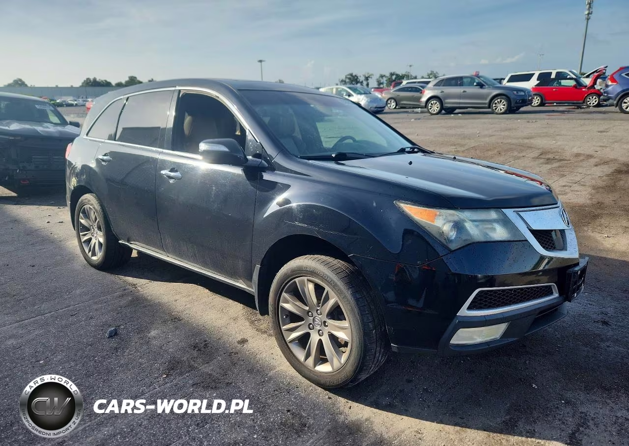 2010 Acura Mdx Advance VIN:2HNYD2H56AH526563 - 4