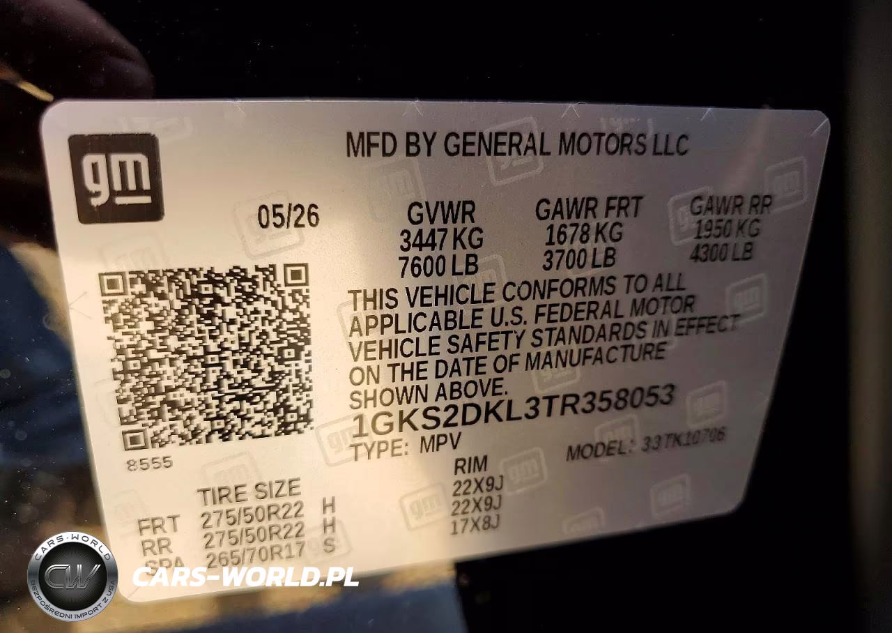 2026 GMC Yukon Denali VIN:1GKS2DKL3TR358053 - 14
