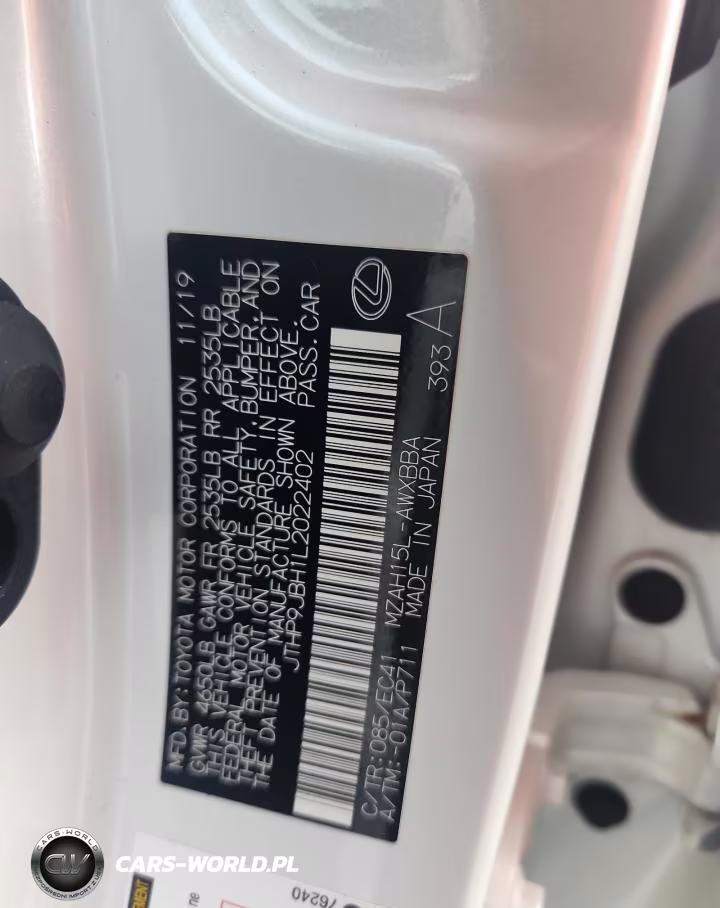 2020 Lexus Ux 250H VIN:JTHP9JBH1L2022402 - 13