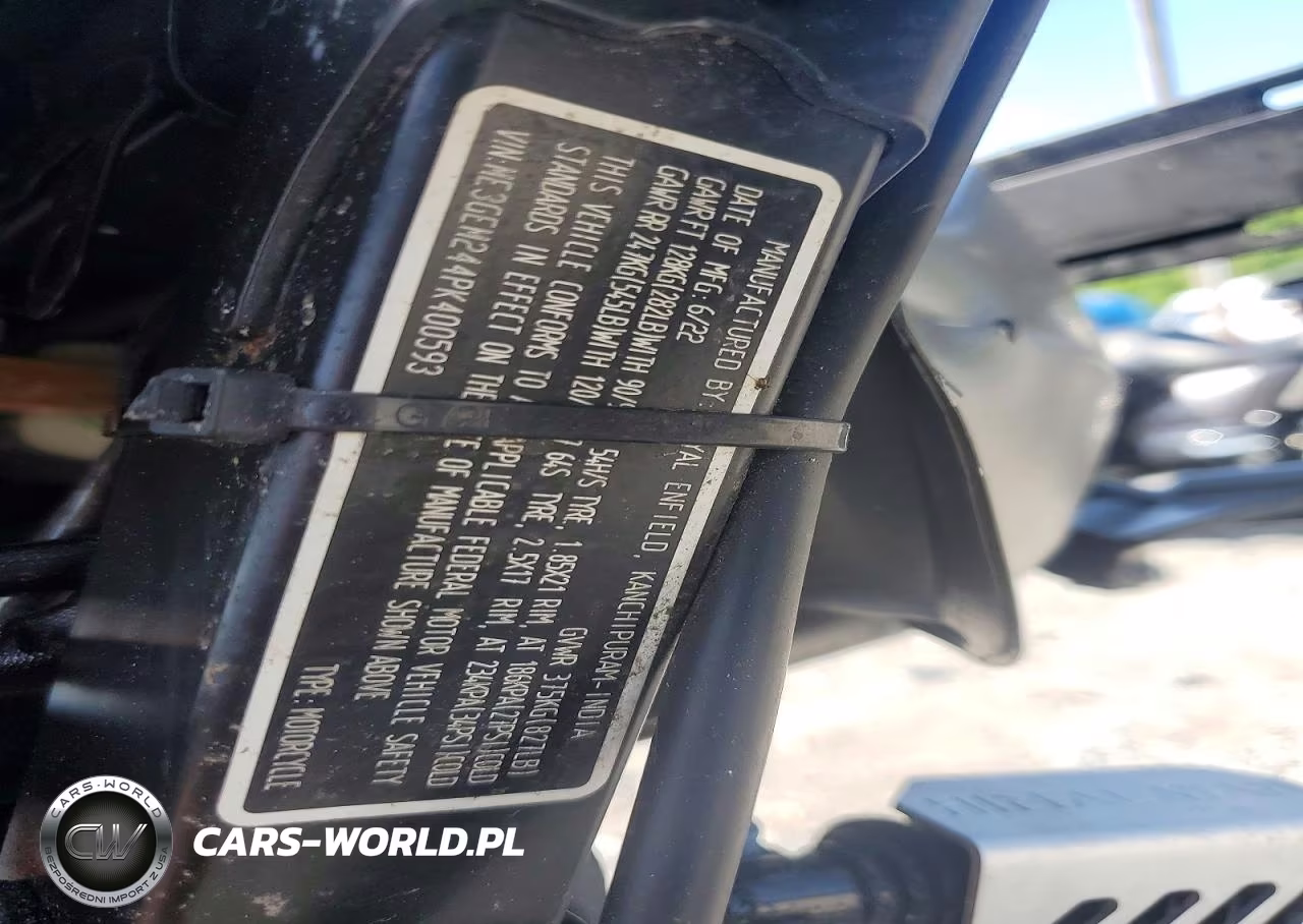 2023 Royal Enfield Motors Himalayan VIN:ME3GEM244PK400593 - 9