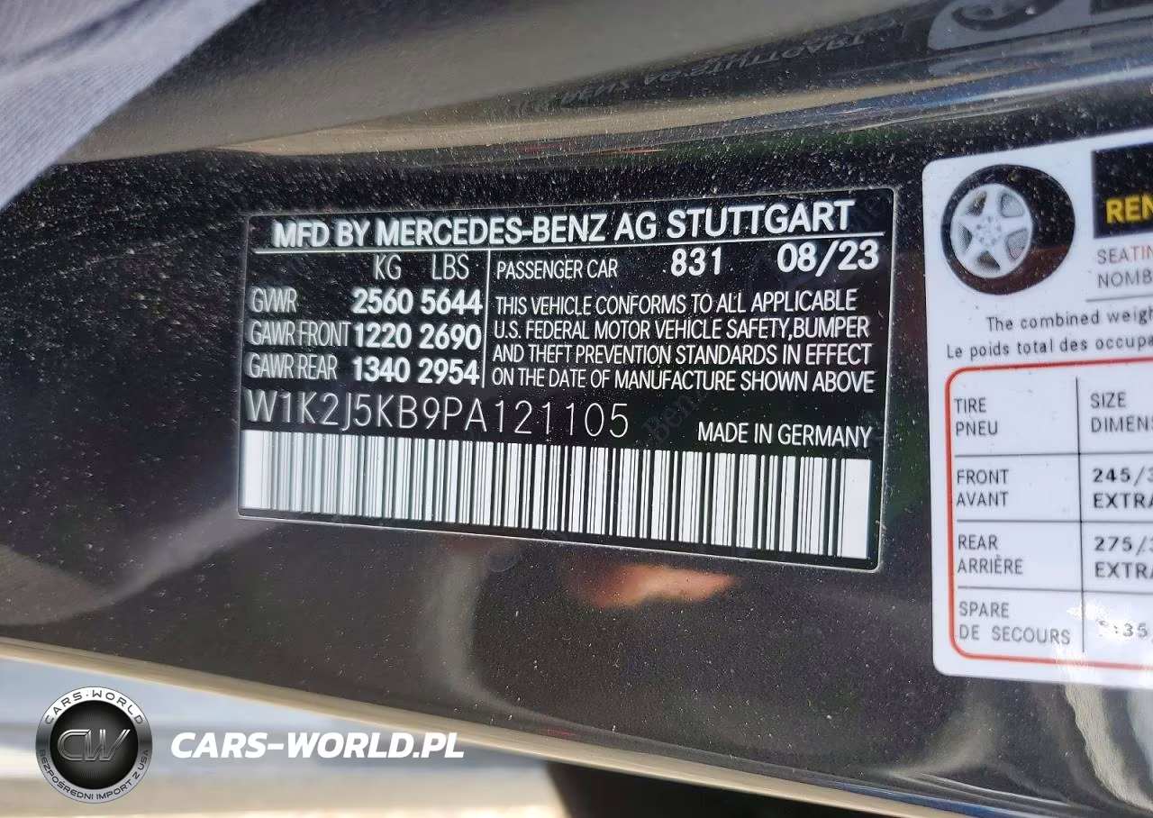 2023 Mercedes-Benz Cls 450 4Matic VIN:W1K2J5KB9PA121105 - 12