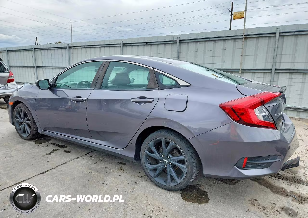 2019 Honda Civic Sport VIN:19XFC2E81KE003589 - 2