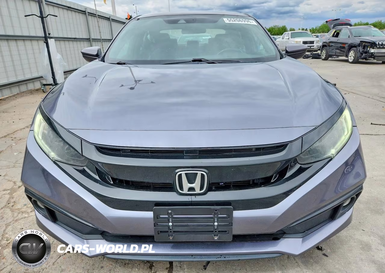 2019 Honda Civic Sport VIN:19XFC2E81KE003589 - 5