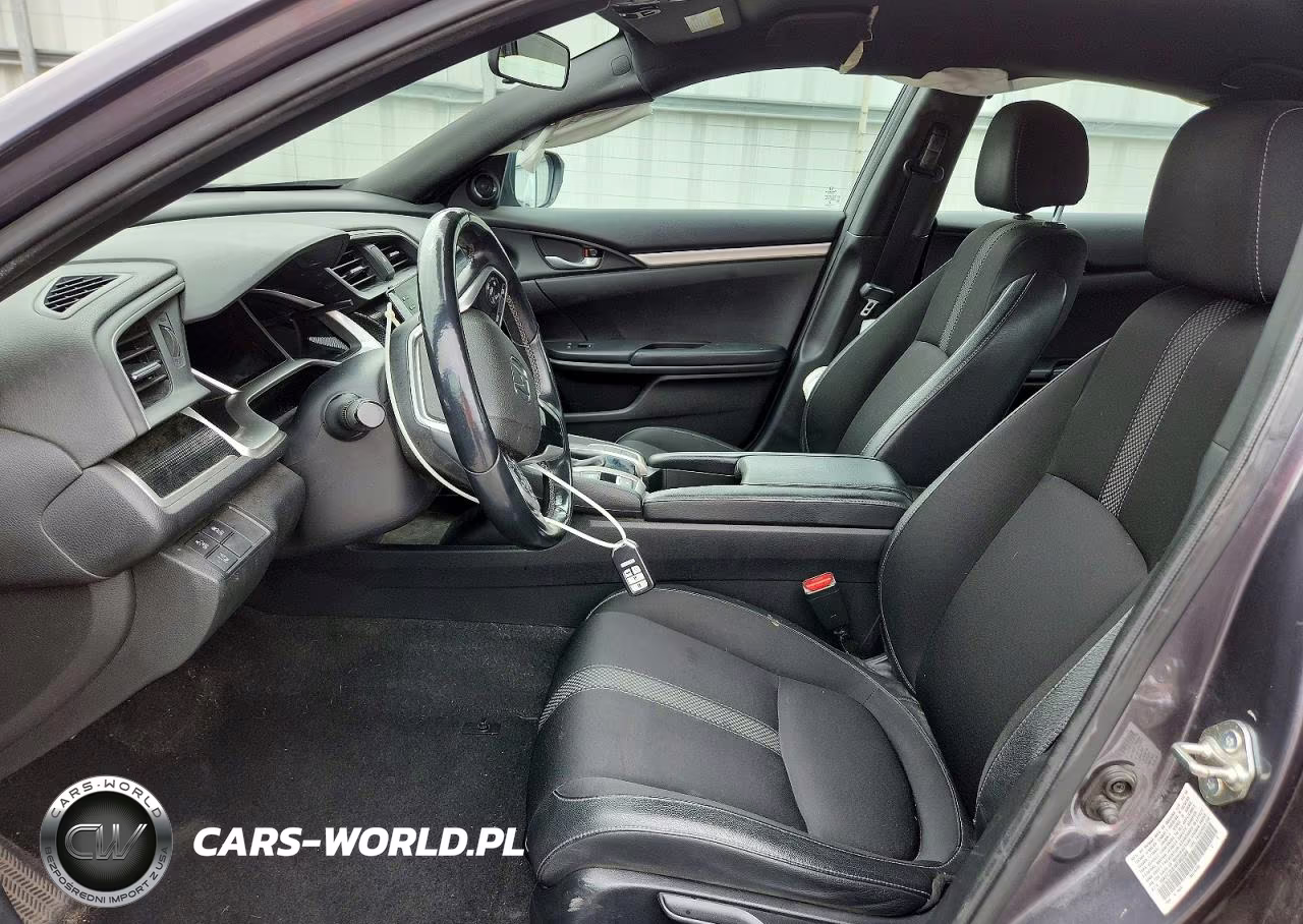 2019 Honda Civic Sport VIN:19XFC2E81KE003589 - 7
