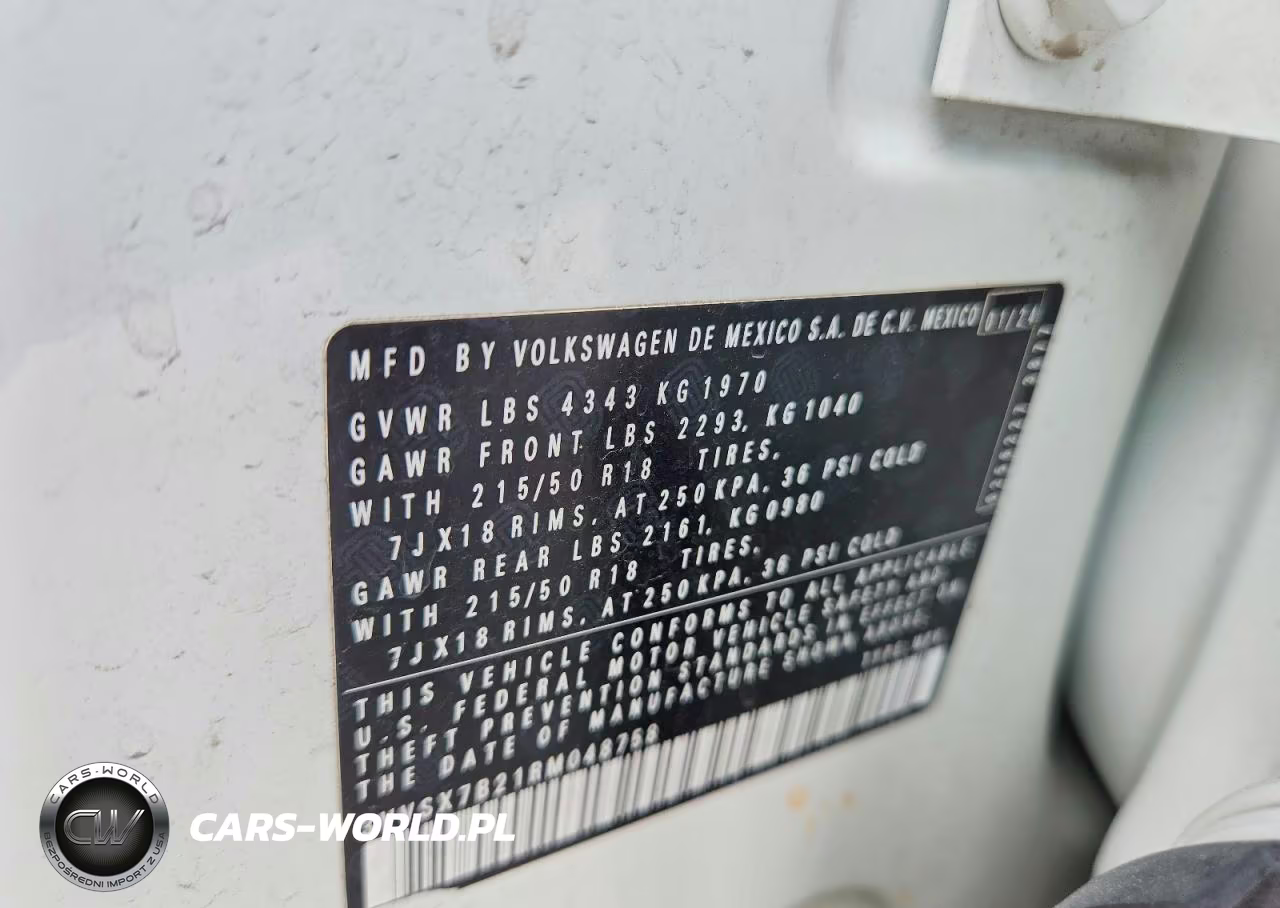 2024 Volkswagen Taos Se VIN:3VVSX7B21RM048758 - 12