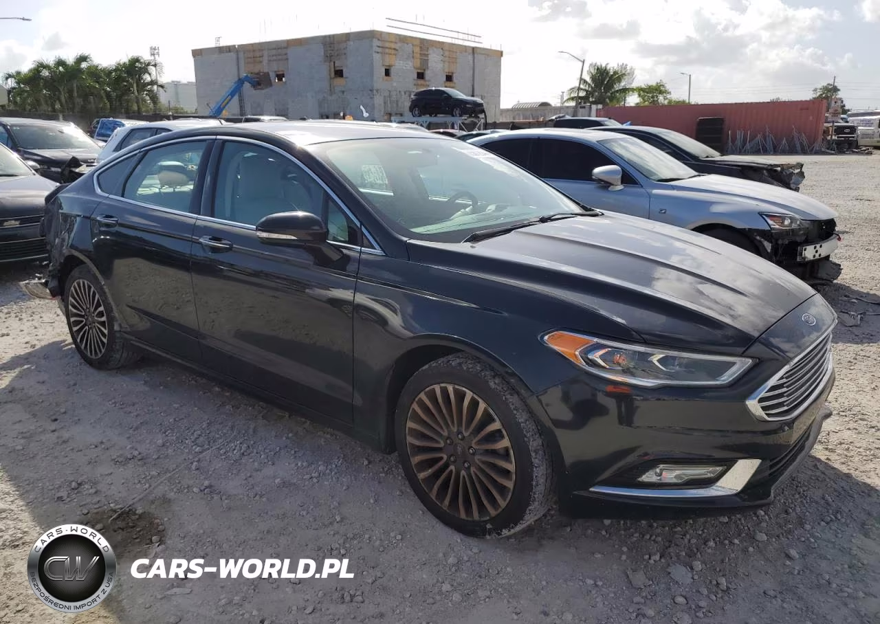 2018 Ford Fusion Titanium-Platinum VIN:3FA6P0D93JR155177 - 4
