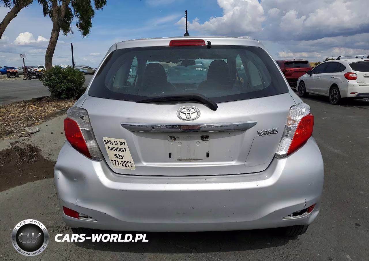 2014 Toyota Yaris 3-Door L Fleet VIN:VNKJTUD35EA006019 - 6