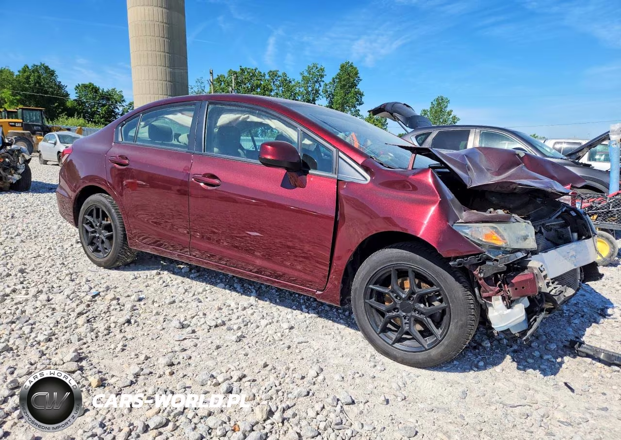2013 Honda Civic Ex VIN:19XFB2F87DE003262 - 4