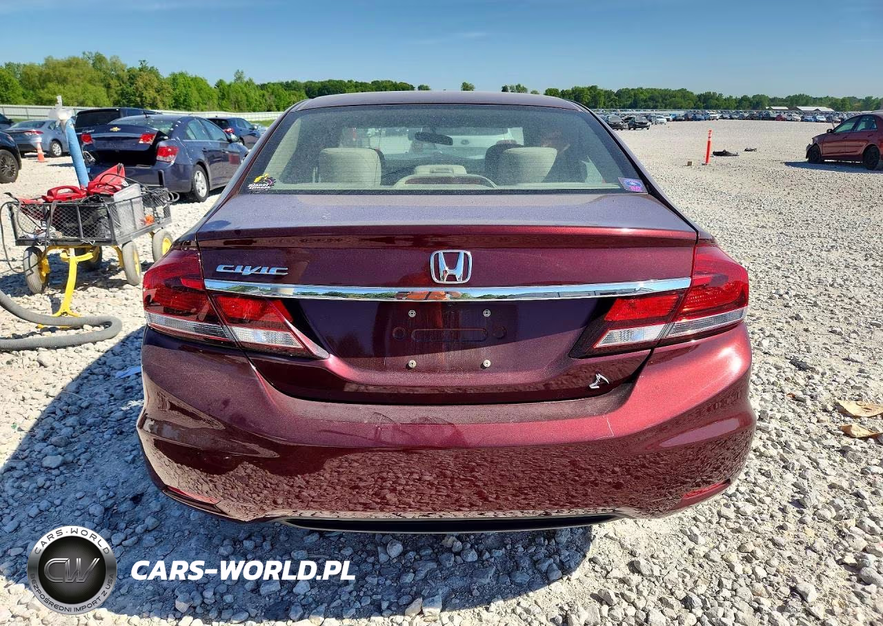 2013 Honda Civic Ex VIN:19XFB2F87DE003262 - 6