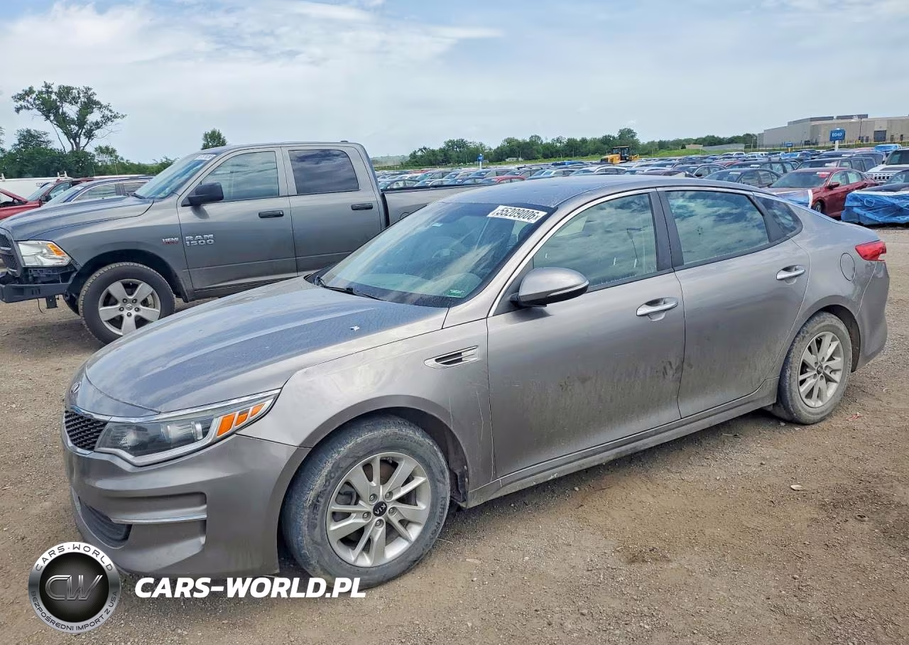 2017 Kia Optima Lx VIN:5XXGT4L31HG148896 - 1