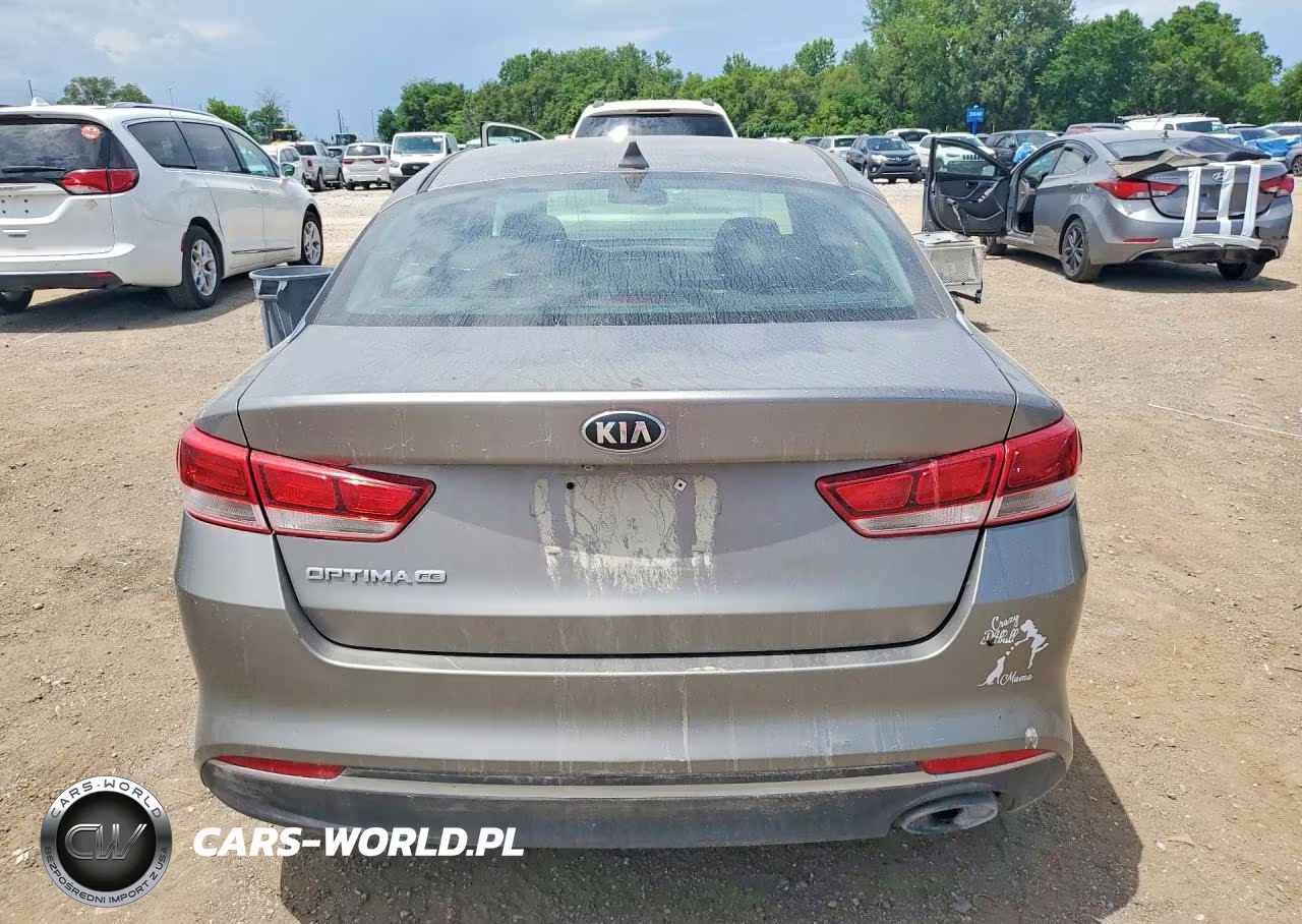 2017 Kia Optima Lx VIN:5XXGT4L31HG148896 - 6