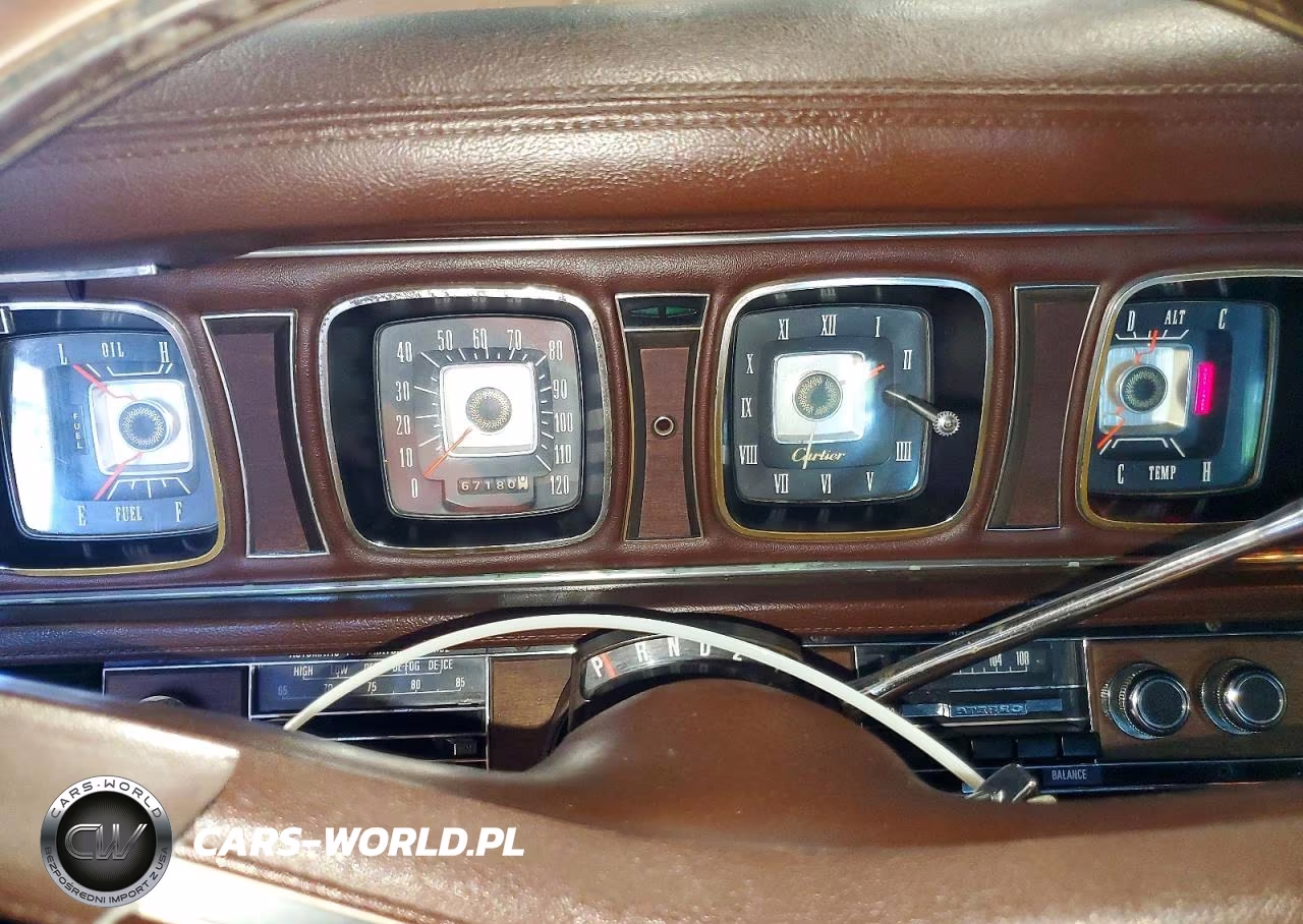 1971 Lincoln Mark 3 Continental VIN:1Y89A809351 - 9