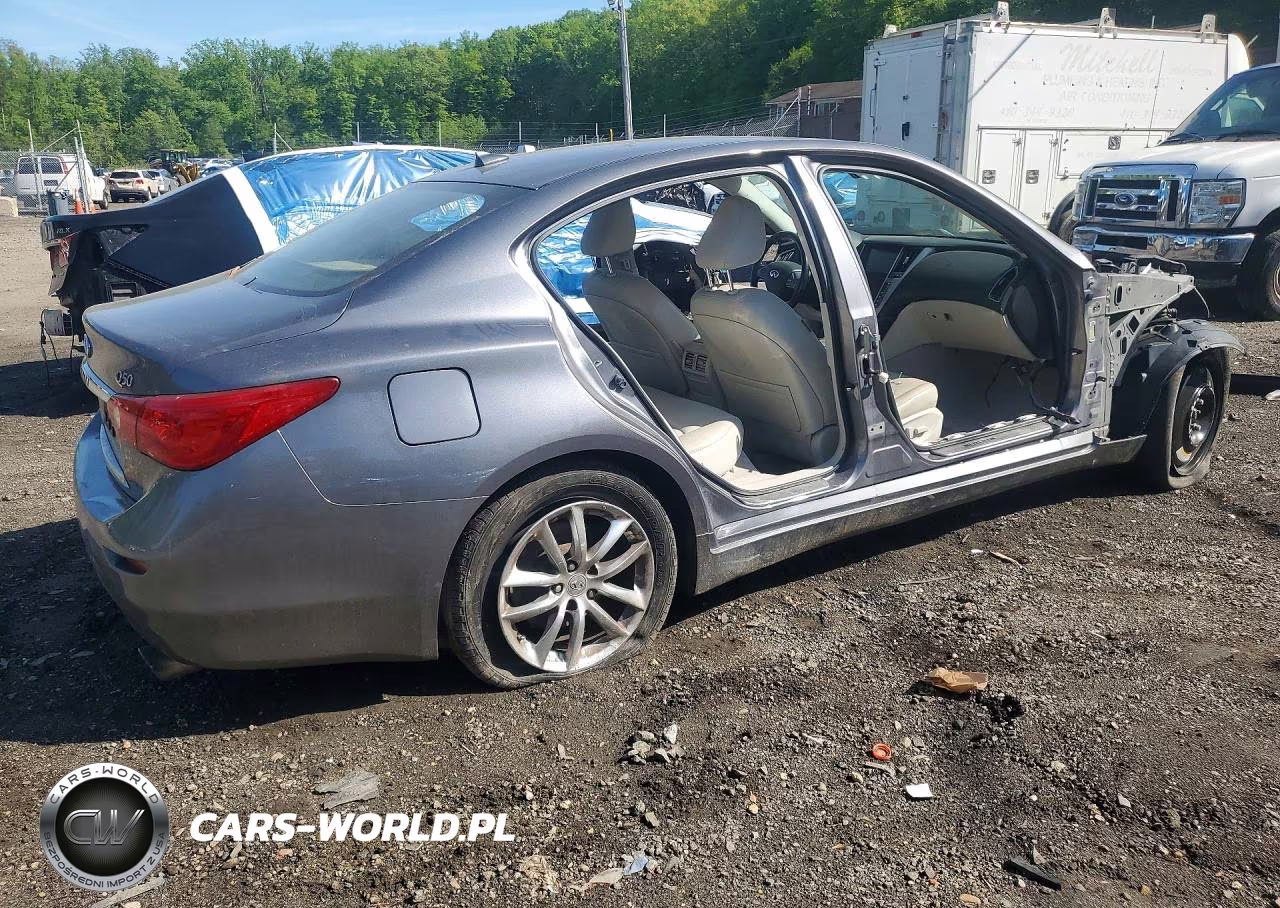 2014 Infiniti Q50 Base VIN:JN1BV7AR4EM703099 - 3