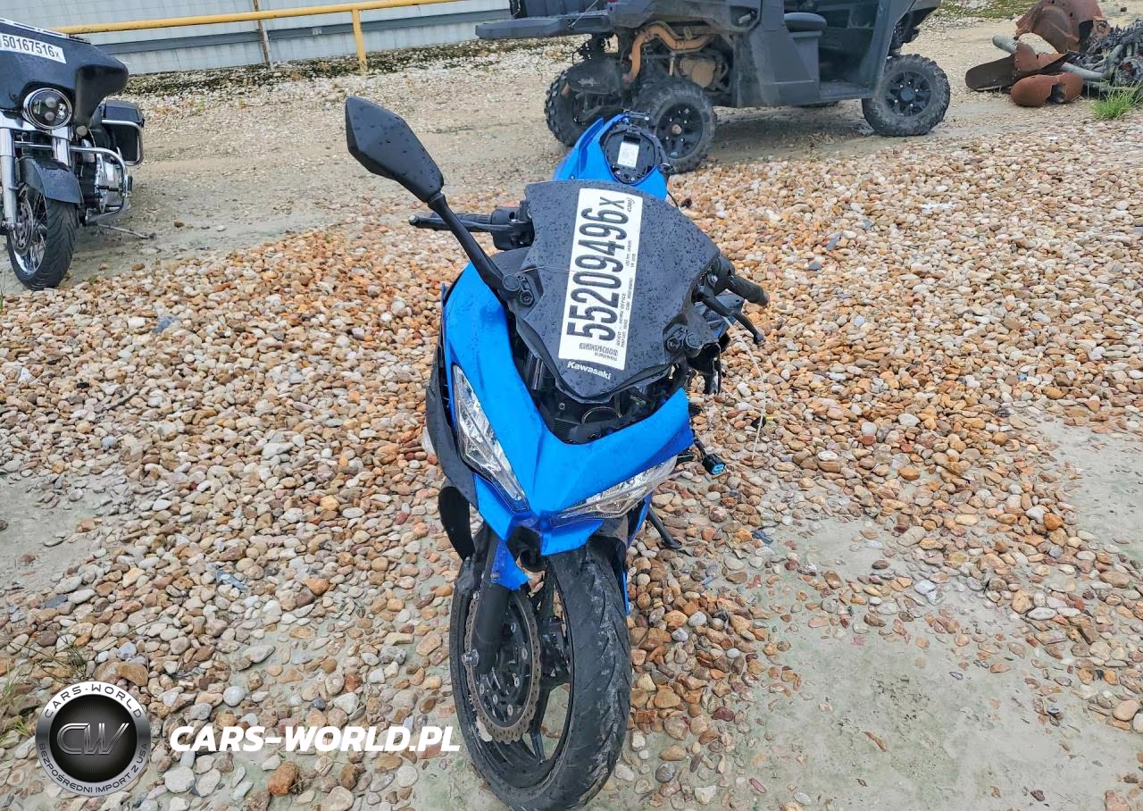 2018 Kawasaki Ex400 VIN:JKAEXKH19JDA12150 - 2