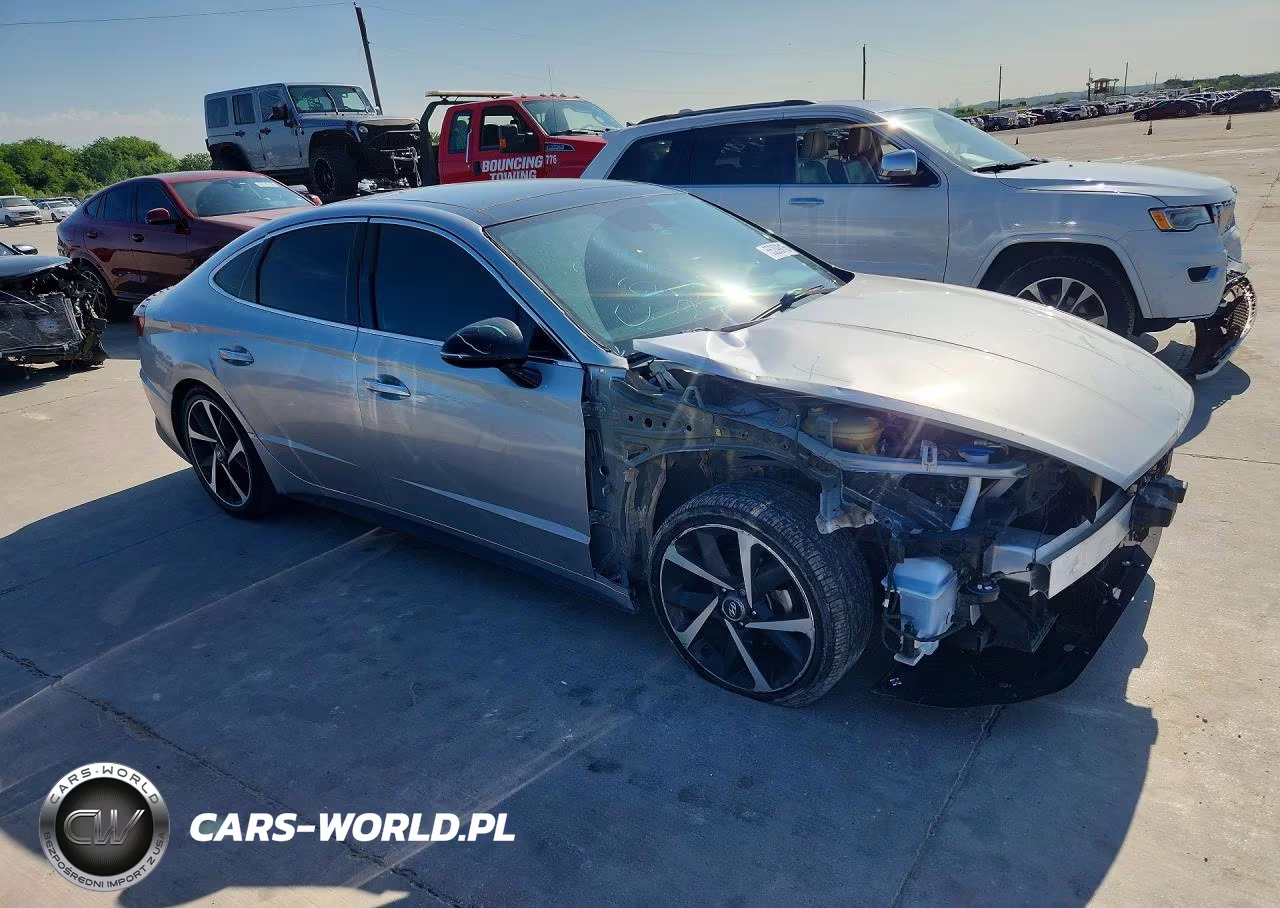 2021 Hyundai Sonata VIN:5NPEJ4J22MH132910 - 4