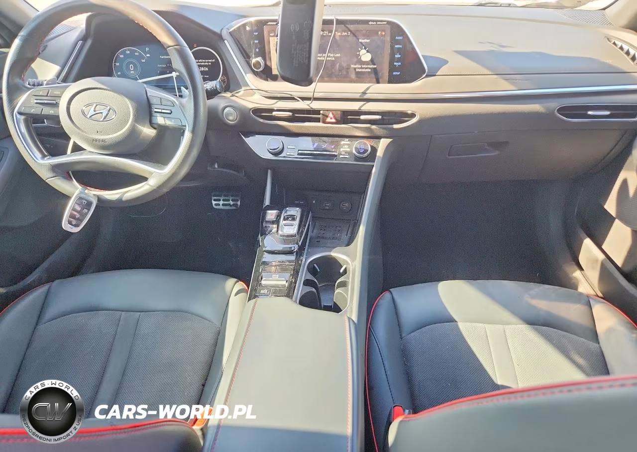 2021 Hyundai Sonata VIN:5NPEJ4J22MH132910 - 8