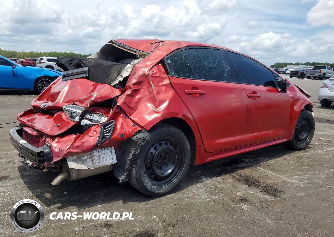2021 Toyota Corolla Le VIN:5YFEPMAE5MP206090 - 3