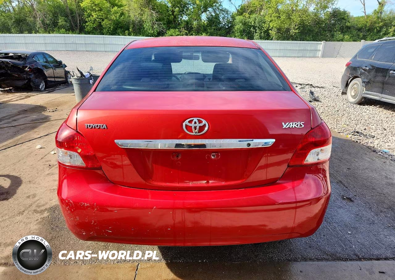 2010 Toyota Yaris Base VIN:JTDBT4K34A1389543 - 6