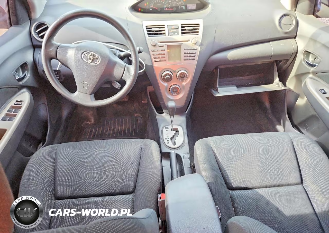 2010 Toyota Yaris Base VIN:JTDBT4K34A1389543 - 8