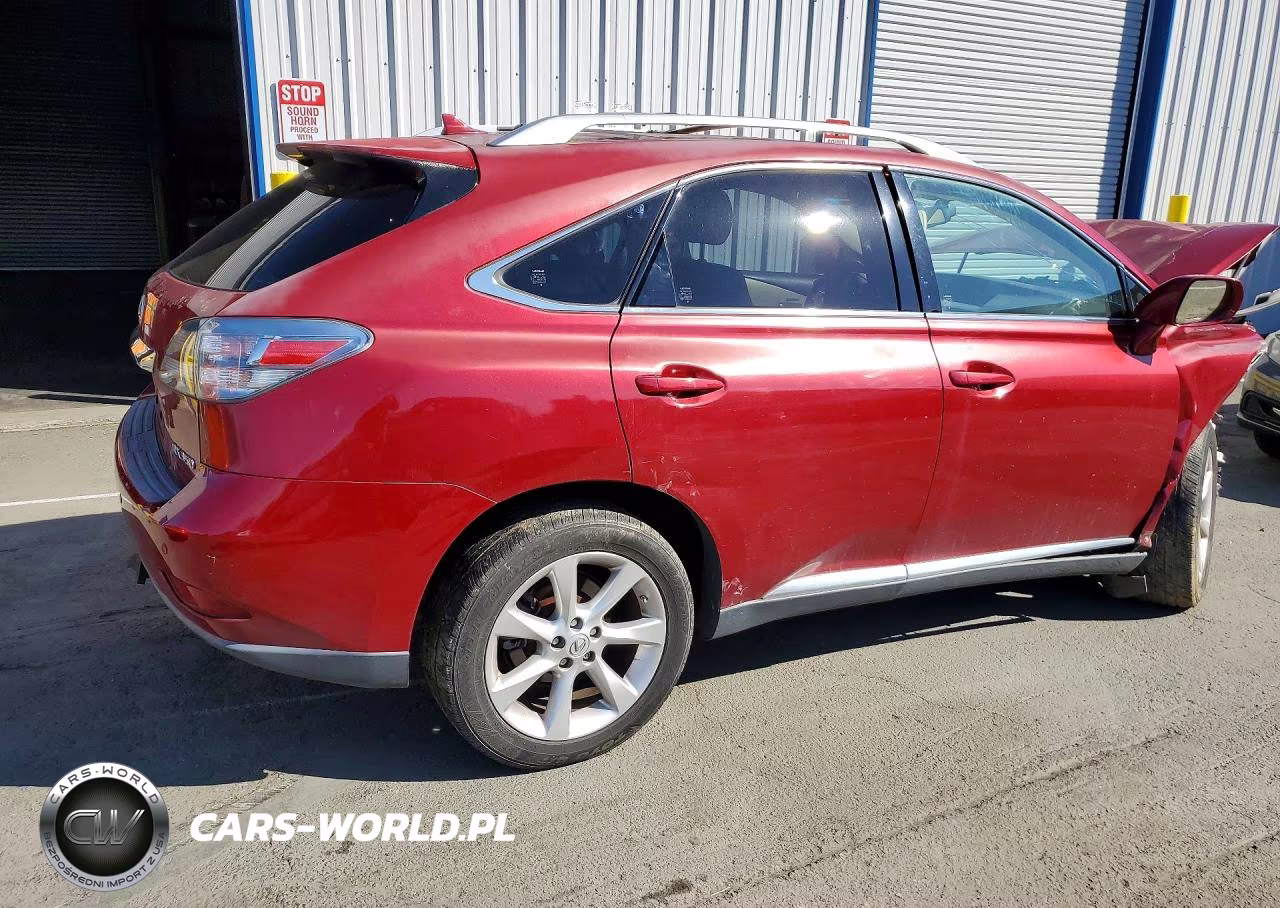 2010 Lexus Rx 350 VIN:JTJBK1BAXA2420110 - 3