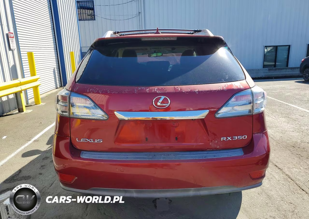 2010 Lexus Rx 350 VIN:JTJBK1BAXA2420110 - 6